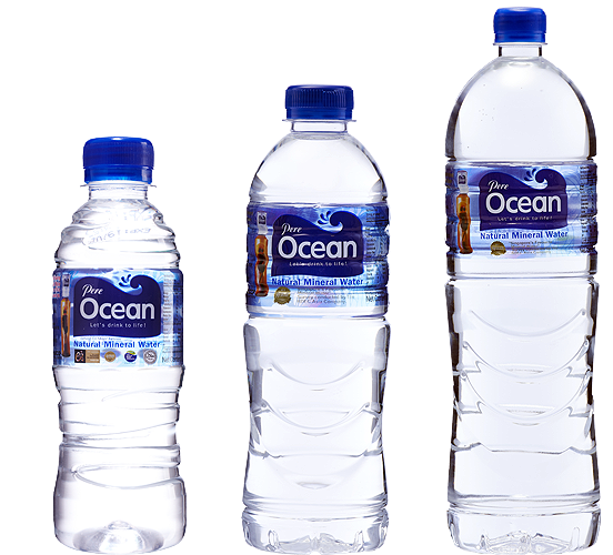 Pere Ocean Natural Mineral Water PET Bottles
